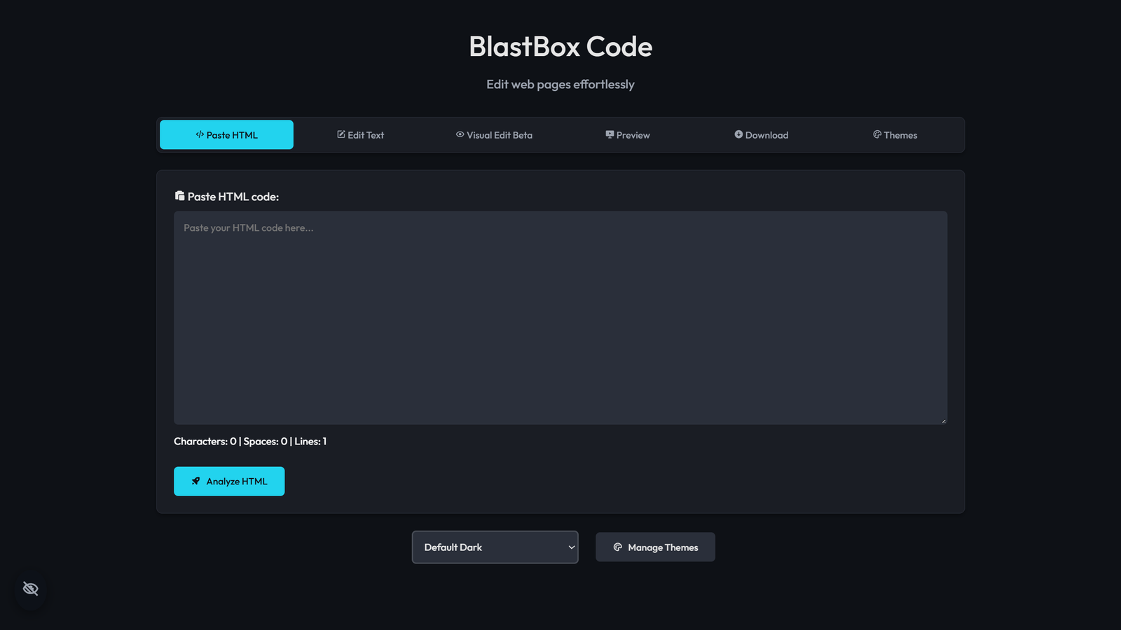 First Steps with BlastBox Code